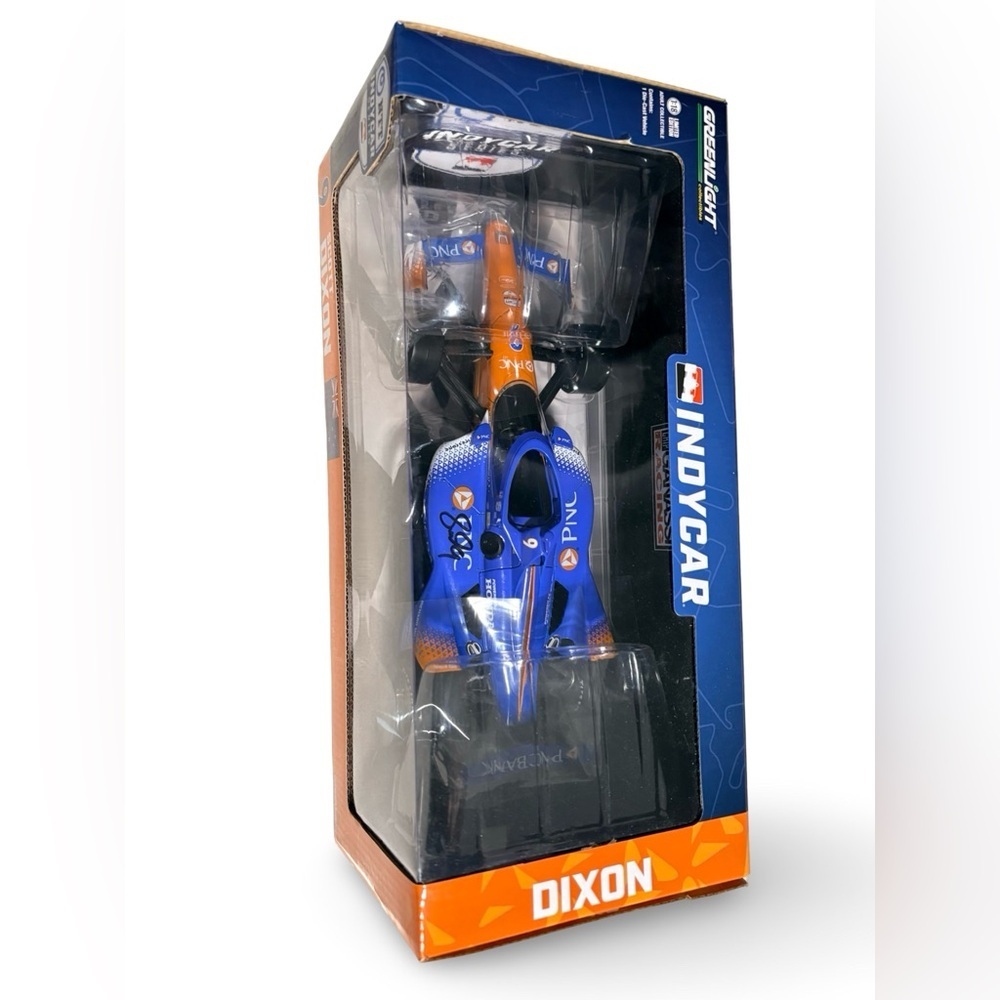 NWT Autographed Scott Dixon #9 IndyCar 2023 Greenlight 1:18 Diecast Collectible - Picture 3 of 17